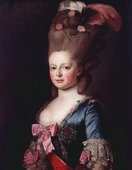 Alexander Roslin Portrait of Sophie Dorothea of Werttemberg